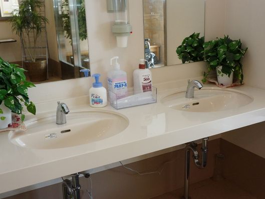 エントランス洗面台