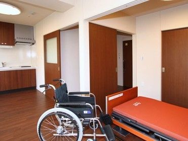 室内は、バリアフリーを考慮した造りとなっており、車椅子ご利用の方も快適に生活できる環境が整っている。