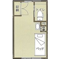 エンシア白浜のAタイプ・Bタイプの間取り図