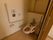トイレは温水洗浄便座を設置しているので、ボタン１つで操作できる簡単設計。広いので車椅子をご利用の方も使いやすい。