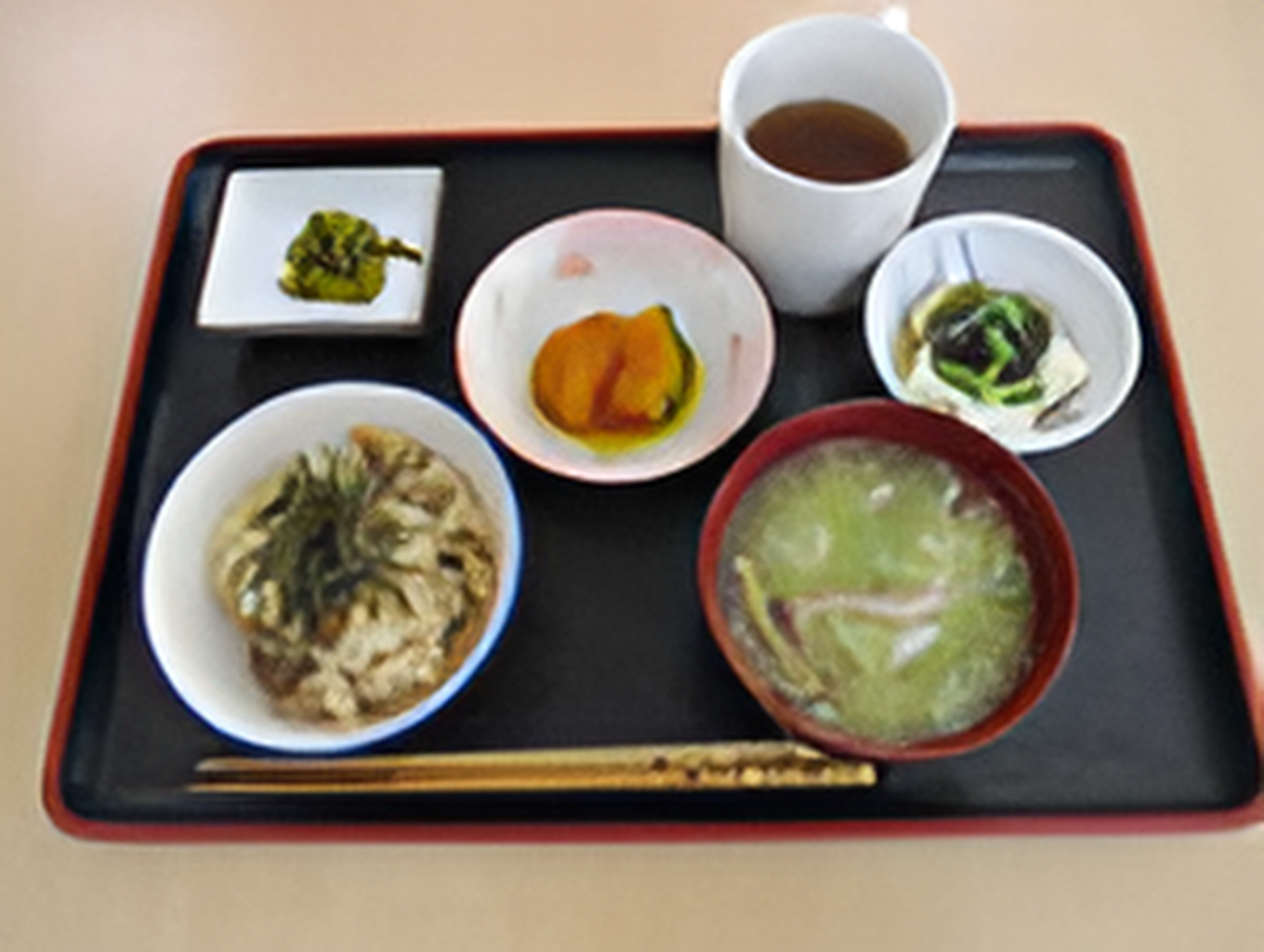 手作り感のある温かい食事