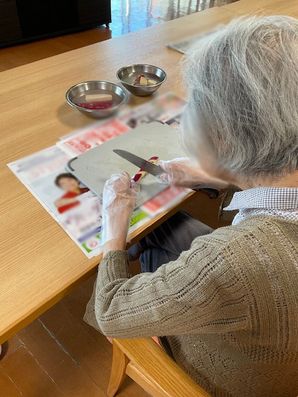 食事作りの様子