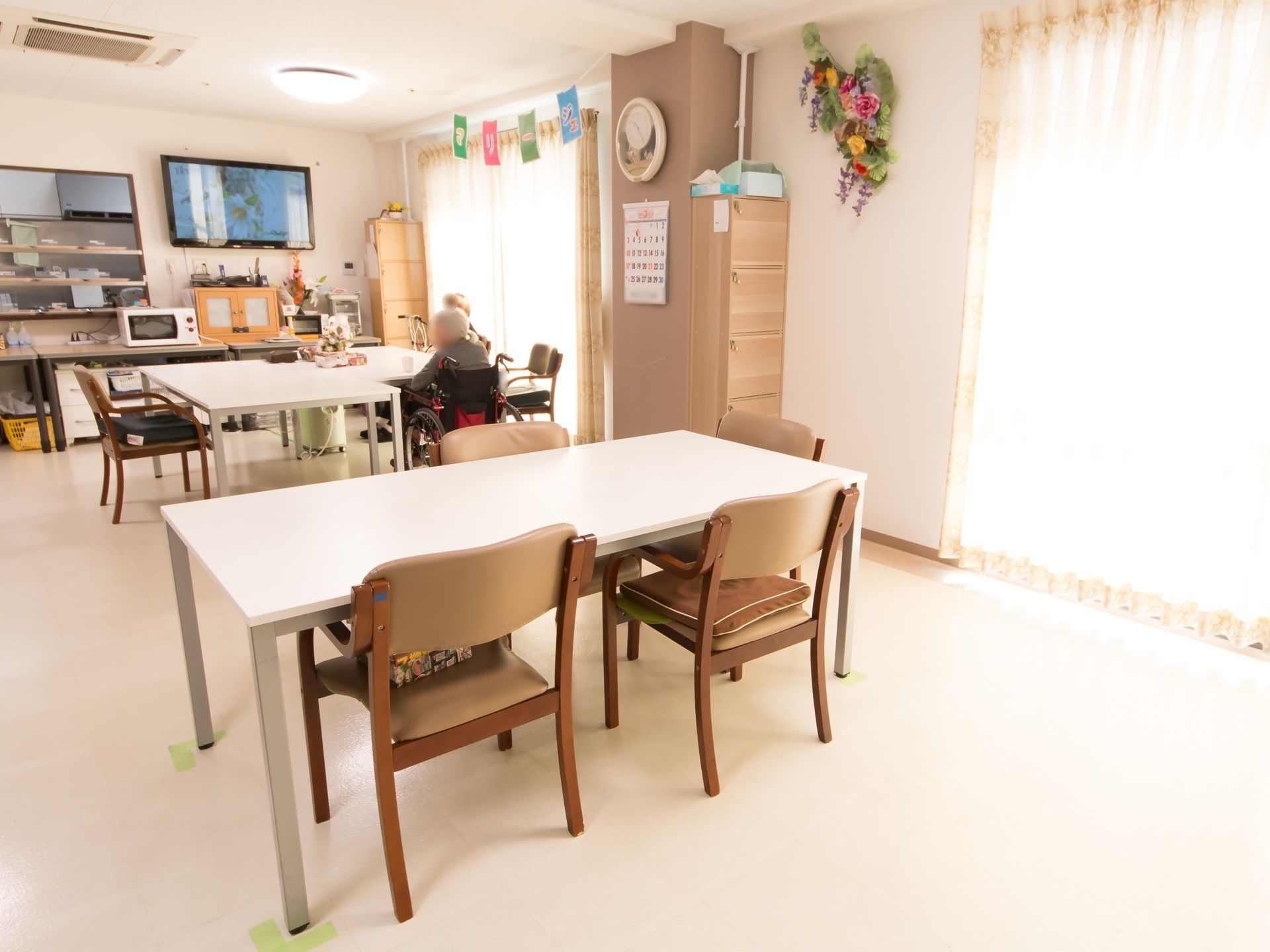 居心地の良い食堂の様子