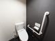 バリアフリーのトイレ設備