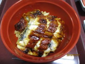 タレのかかったうな丼