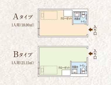 ココファン金沢藤江の居室の間取り図