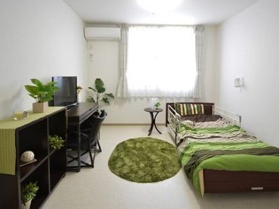 快適な個室居室の様子