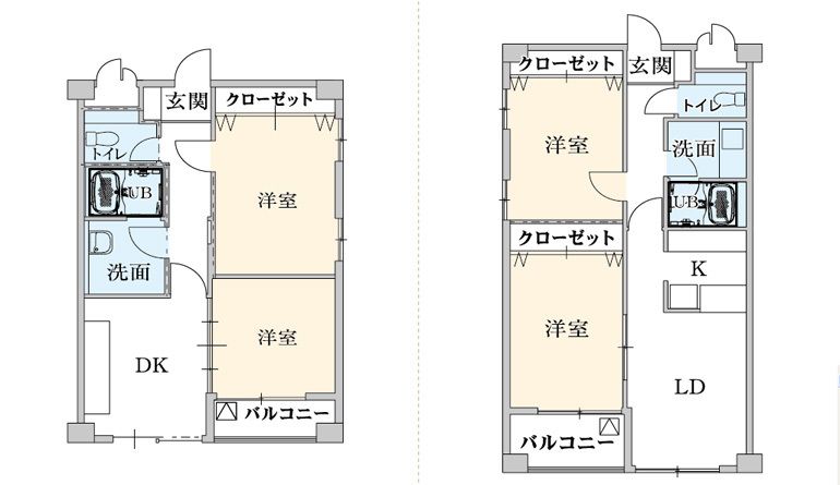 ウェルネス・コート海南の間取り2の間取り図