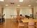 リビングは広々とした空間である。窓が大きいので明るい日差しが入ってくる部屋である。入居者様同士のコミュニケーションを楽しめる環境である。