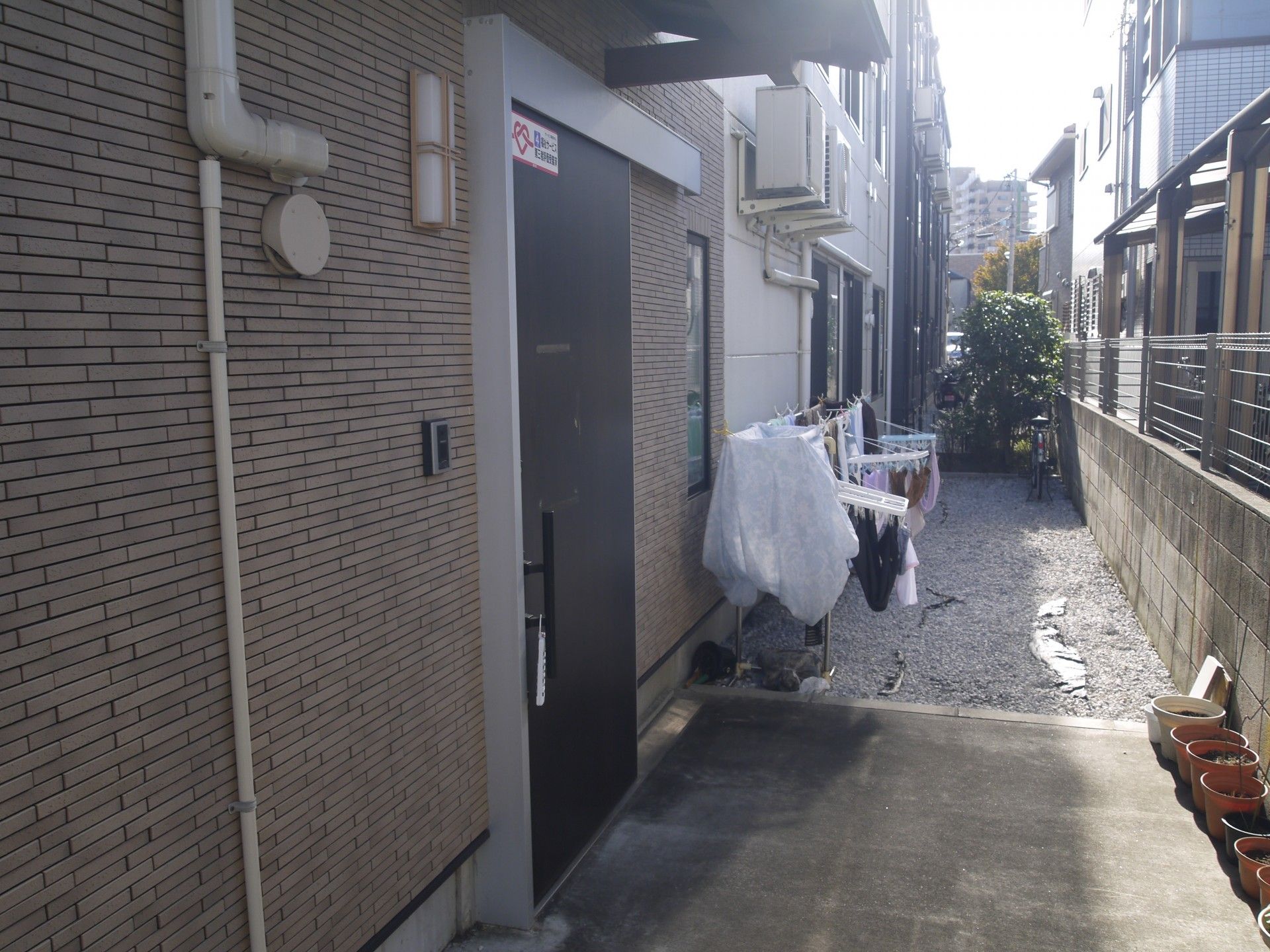 穏やかな日差しの外観