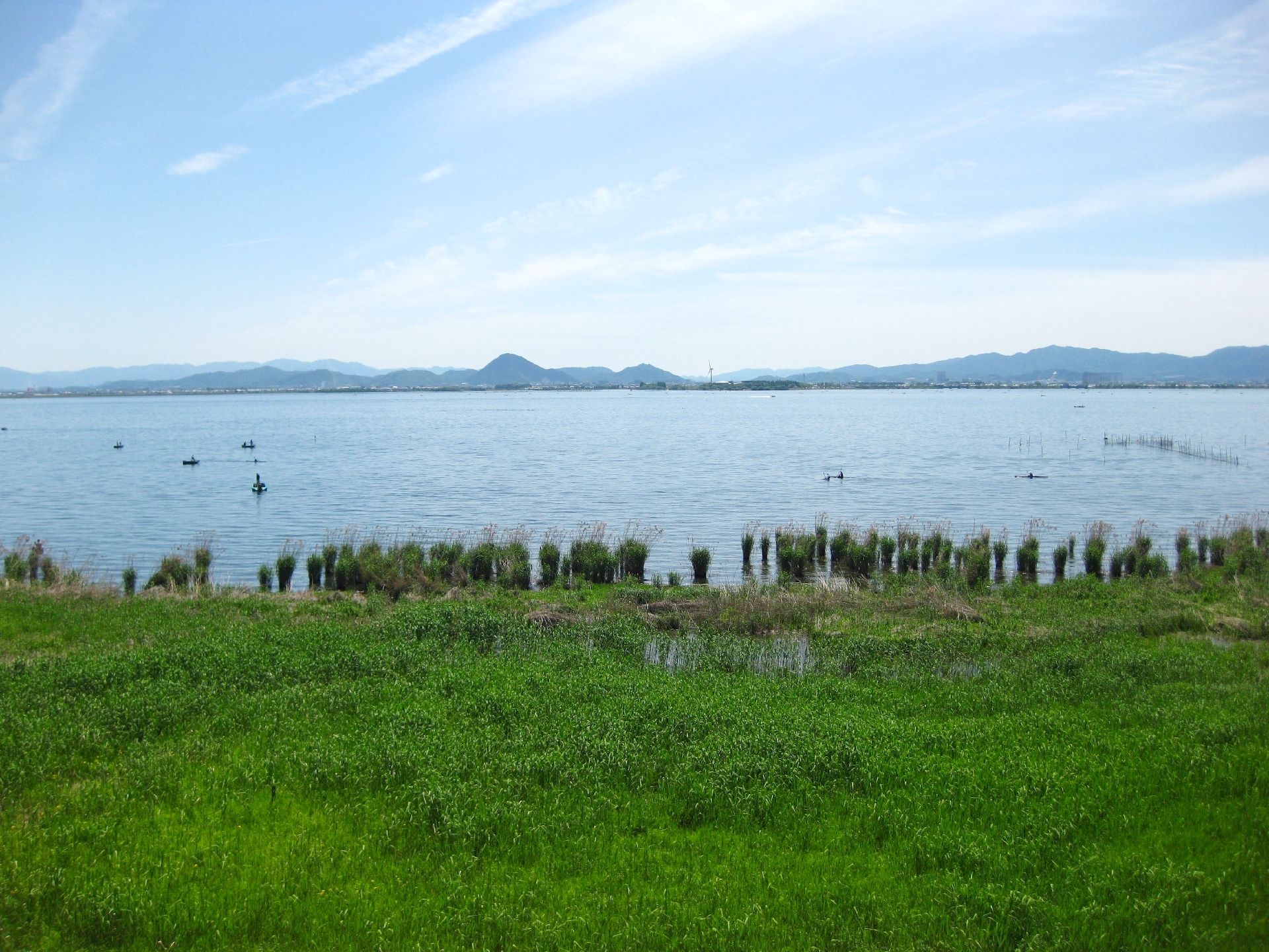 施設から眺めることのできる、季節ごとに変わる自然豊かな景色