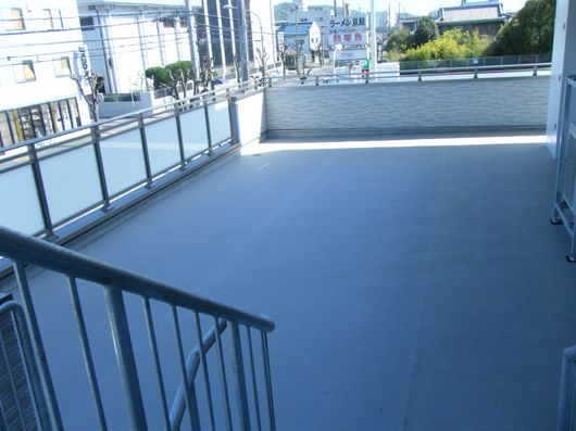 ２階バルコニー