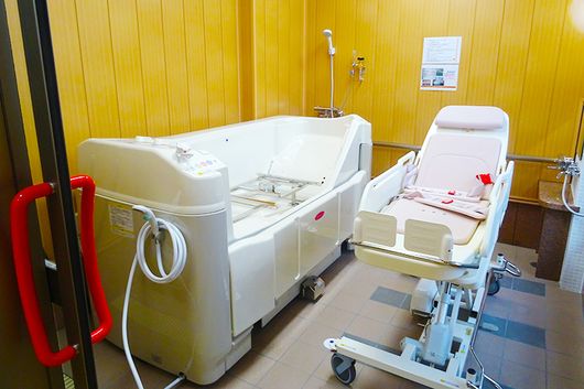 特殊浴用浴室（寝たきりの方用）