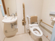 バリアフリーのトイレ設備