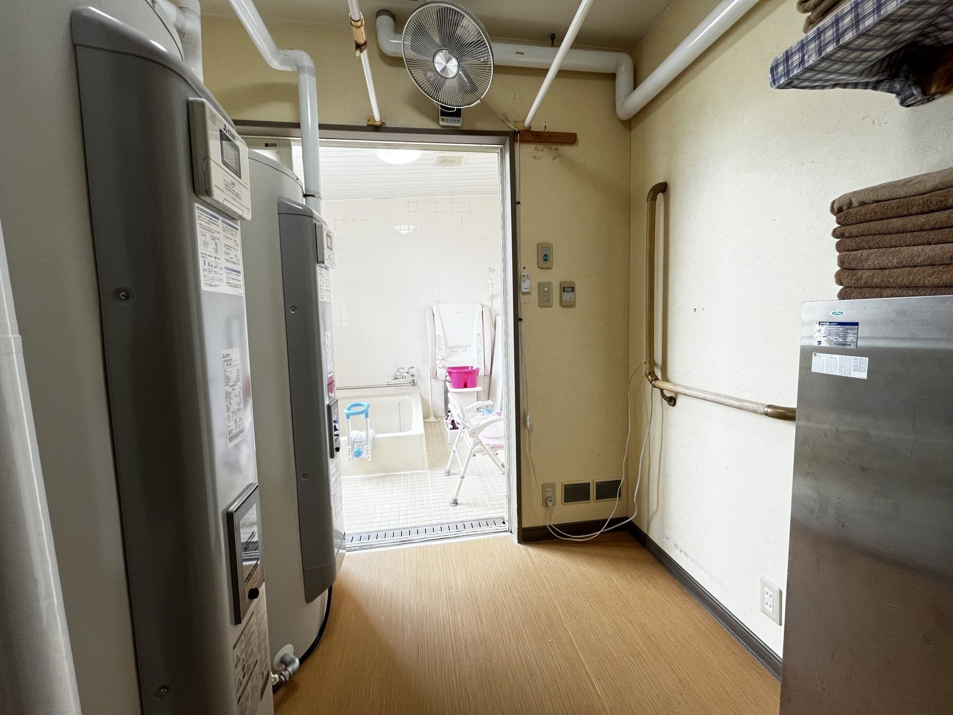 設備が整った浴室