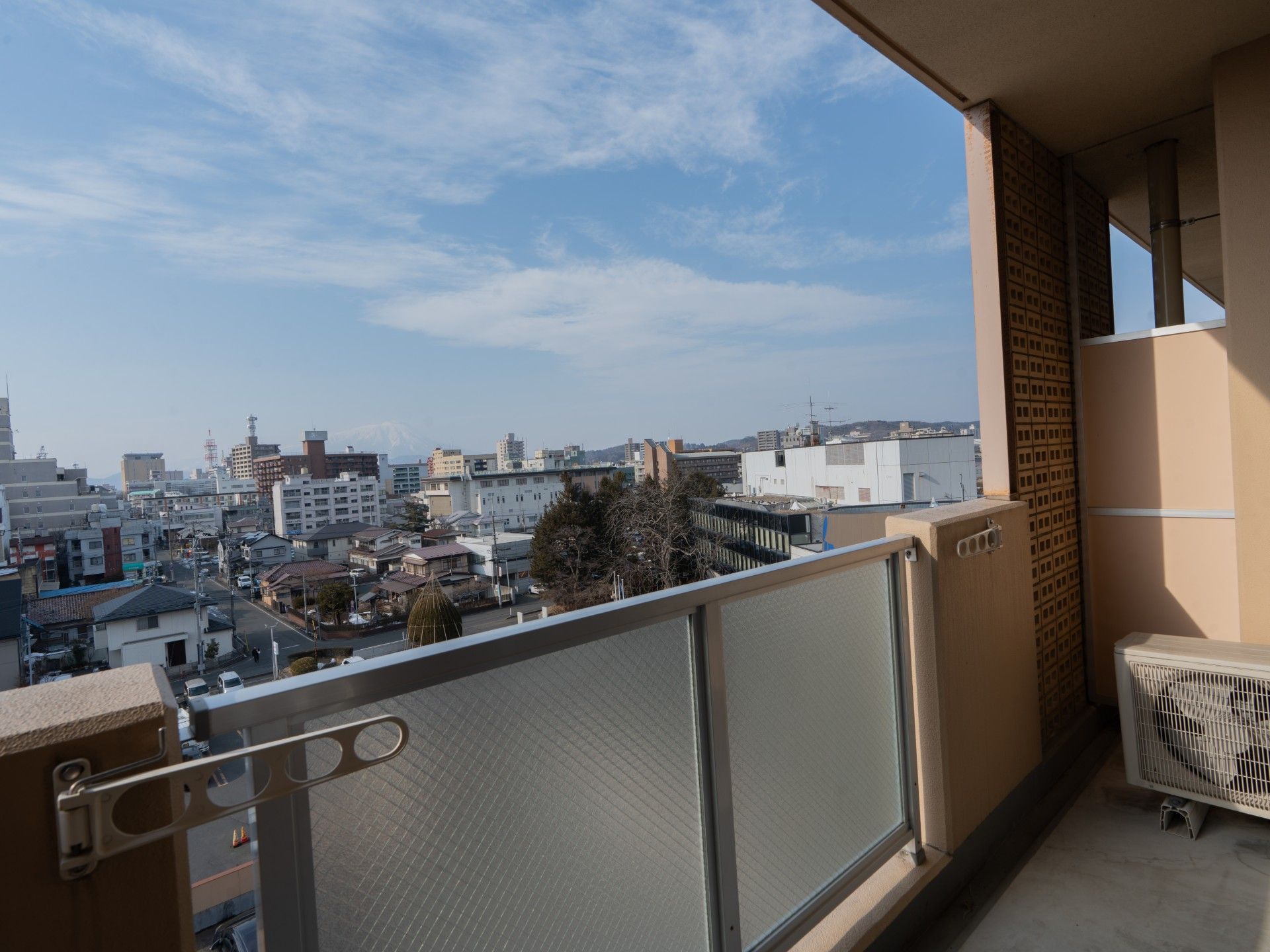 眺めの良いバルコニー