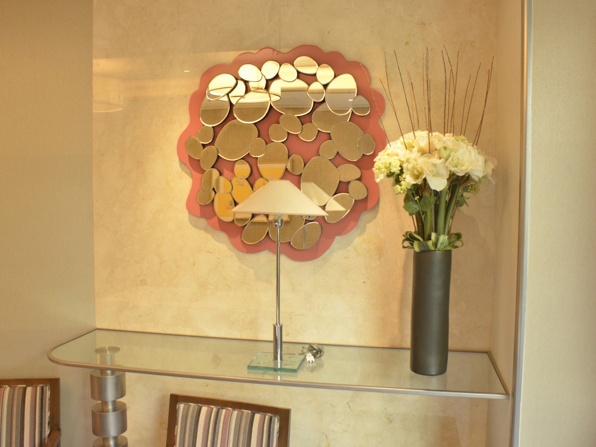 おしゃれな装飾の壁