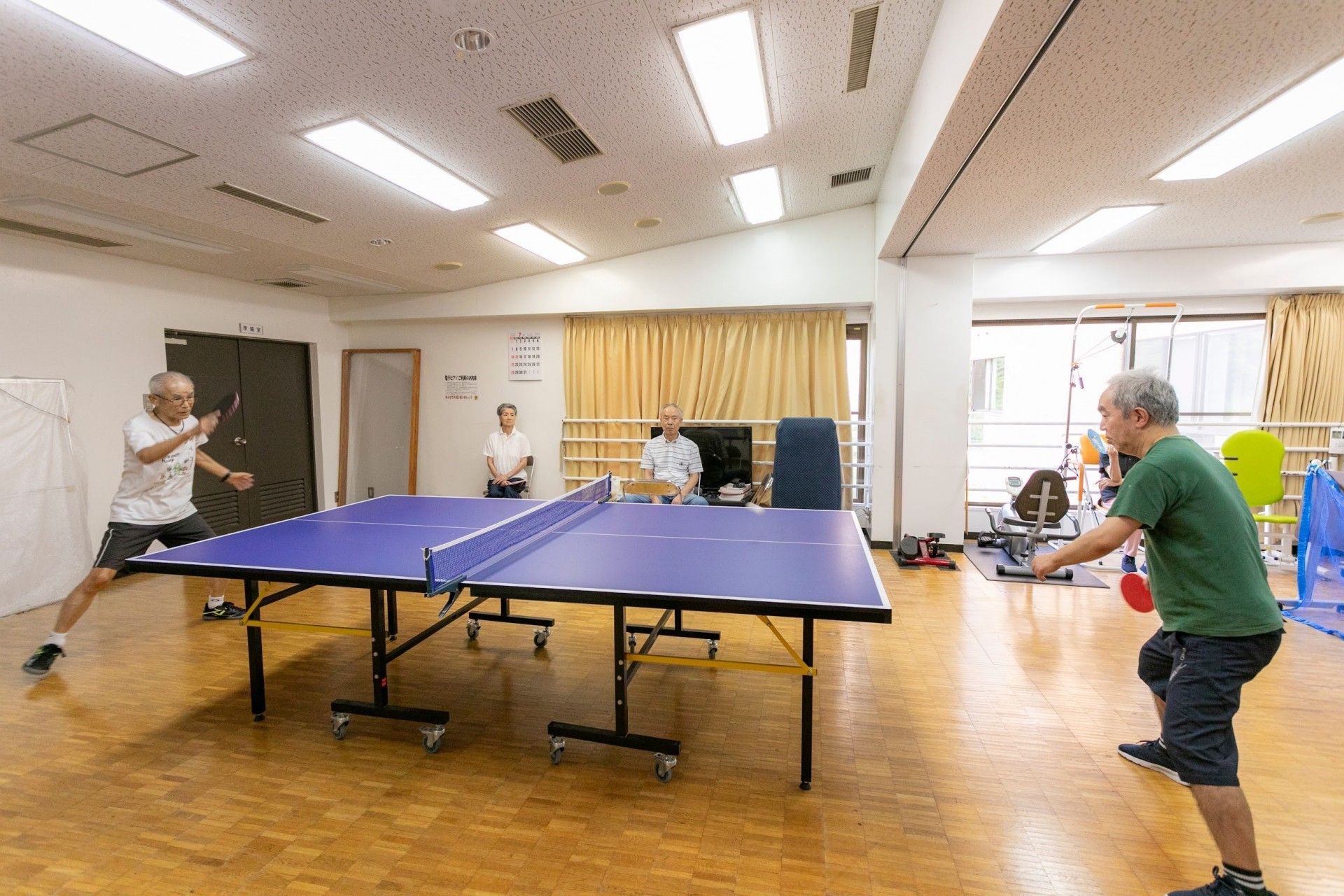 活動的なレクリエーションルーム