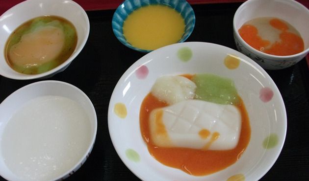 ソフト食とミキサー食の一例