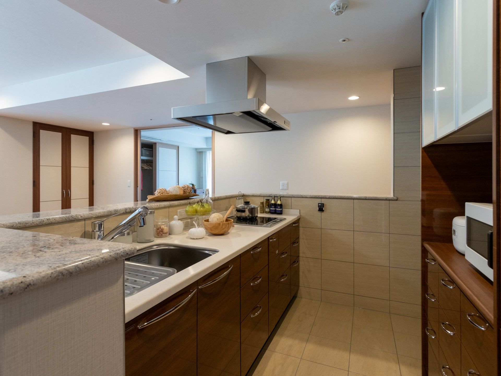 調理がしやすいキッチン