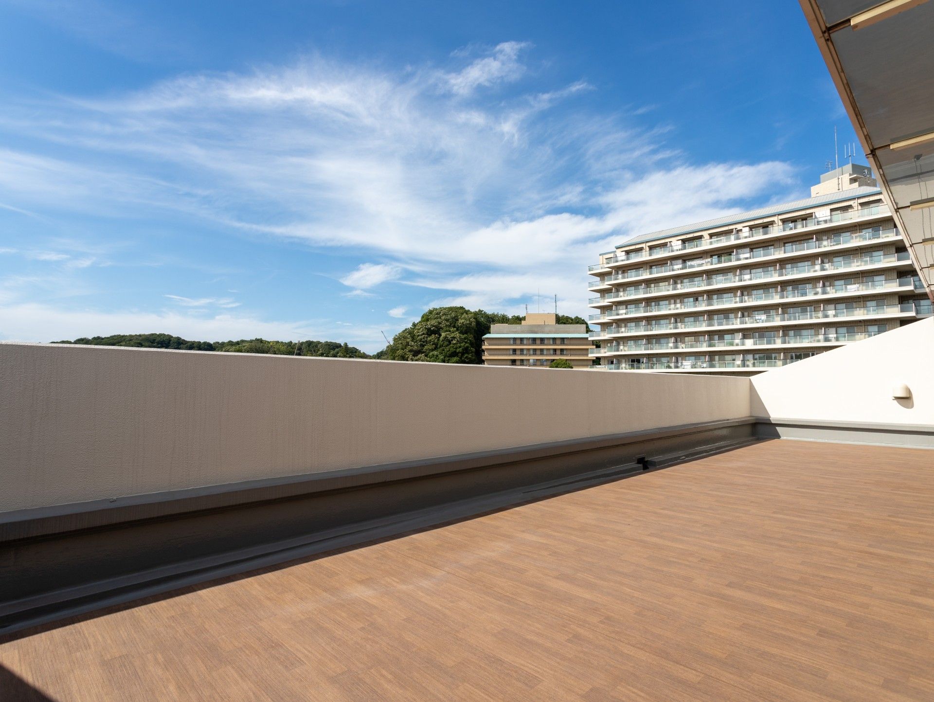 広い屋外スペース