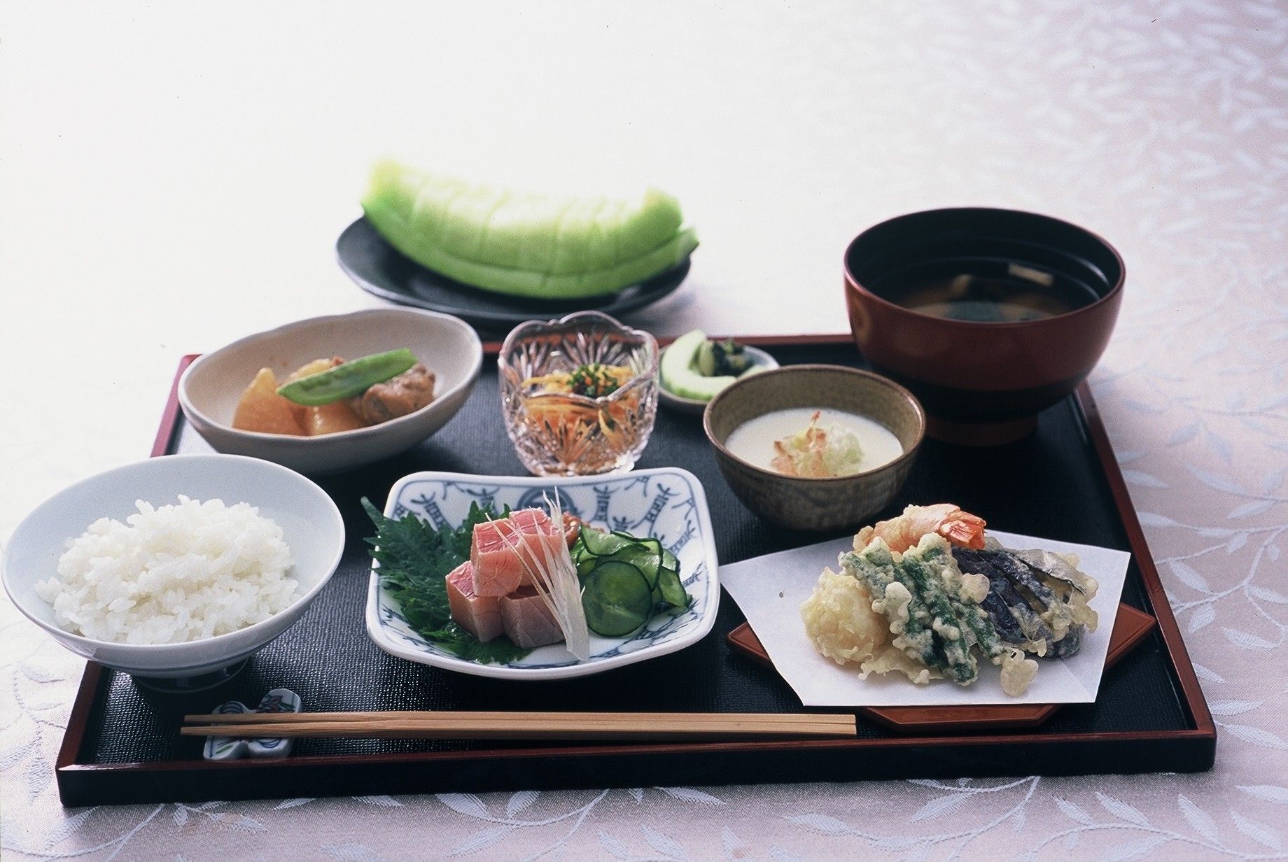美味しそうな和食の食事