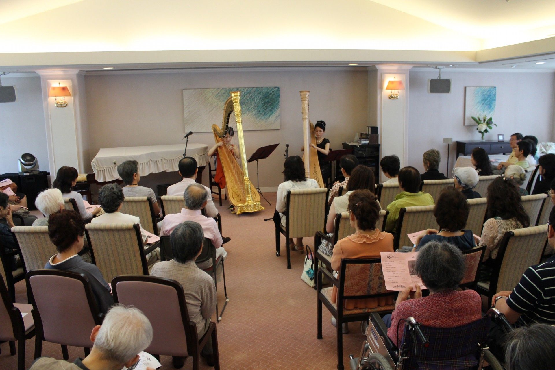 多目的室での演奏会