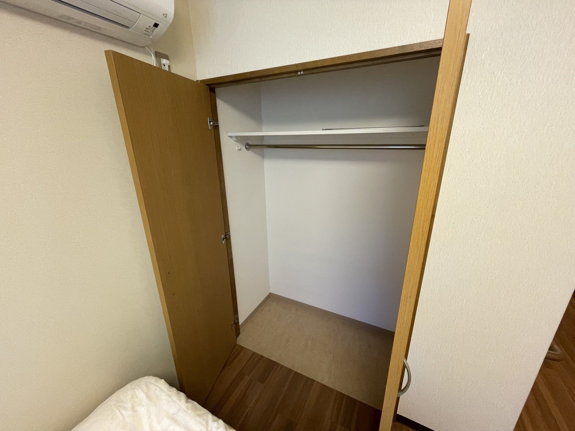 収納スペースのある部屋