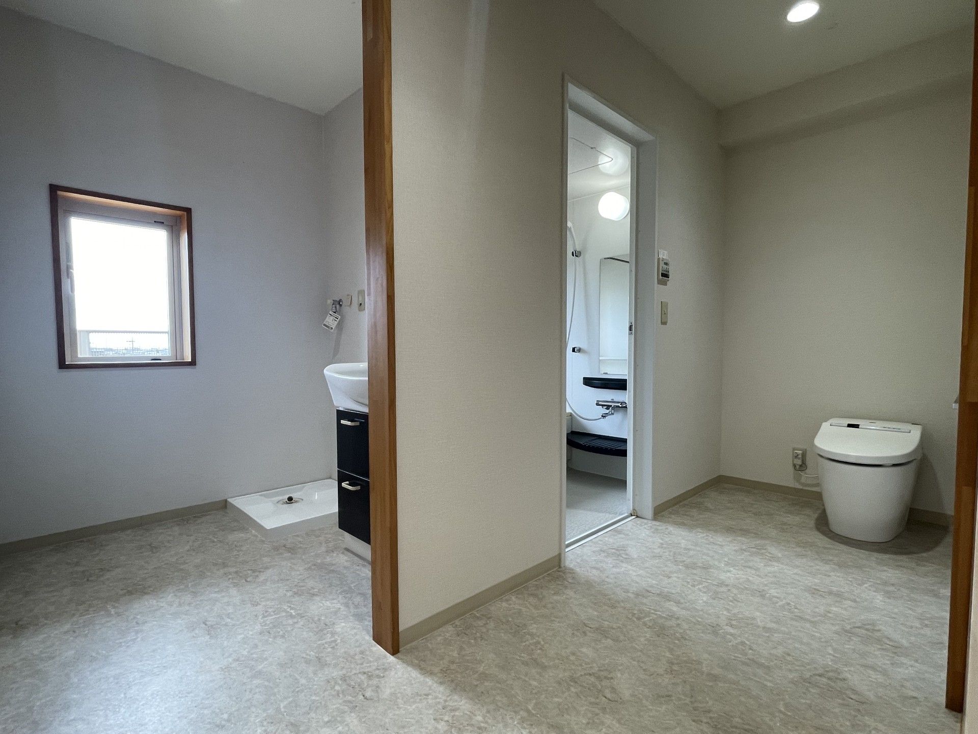 清潔なトイレスペース