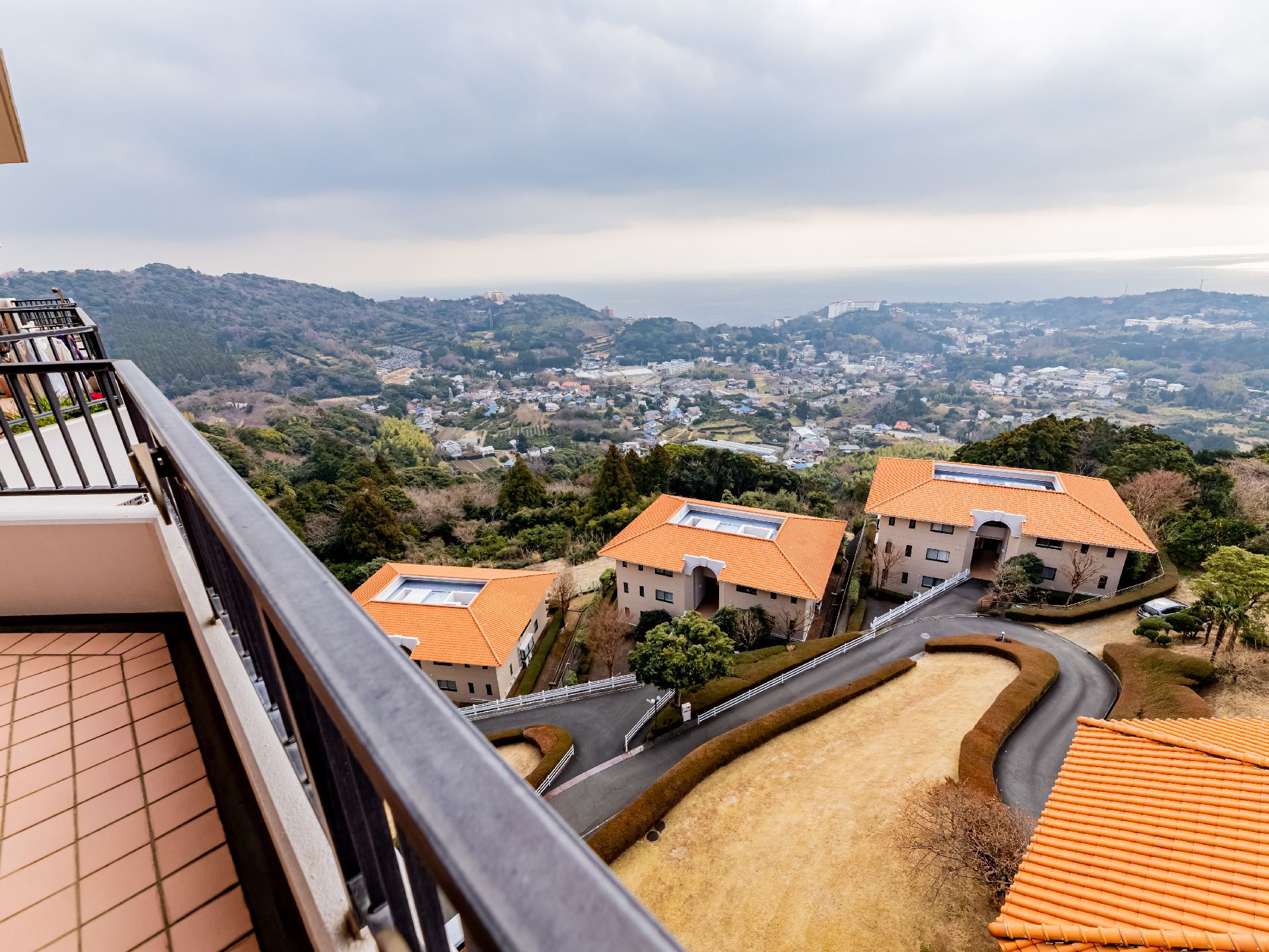 住宅街の多い屋上