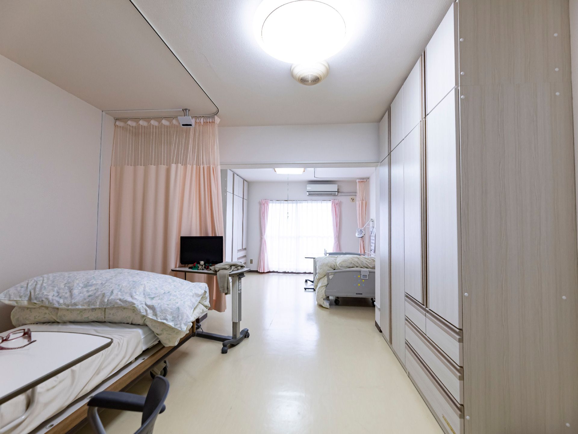 エアコンが設置されている居室