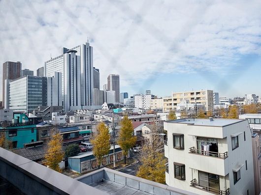 バルコニーから見た風景