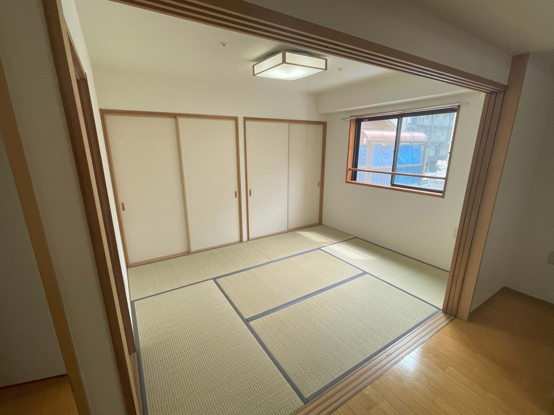 大容量の押し入れのある畳のお部屋