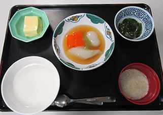 おやゆや、ゼリー状にした介護食