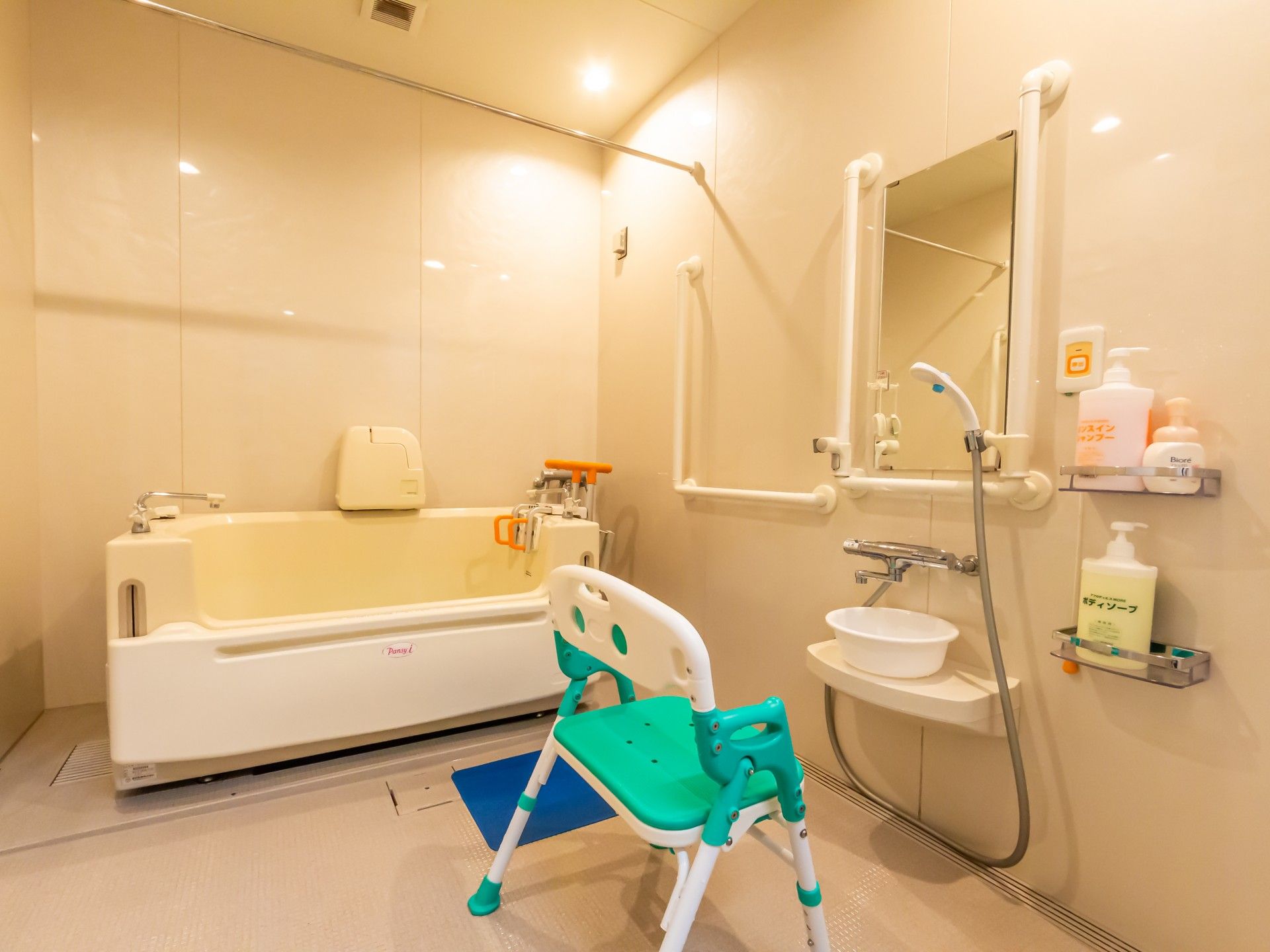 安全な入浴設備