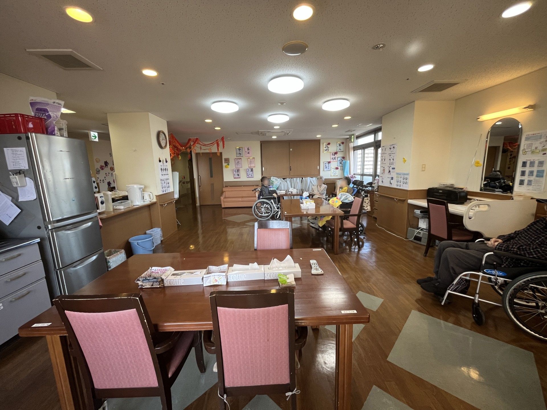 くつろぎの共有スペース