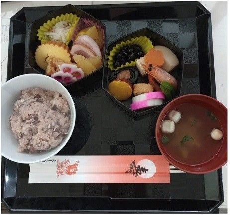彩り豊かな和食の食事