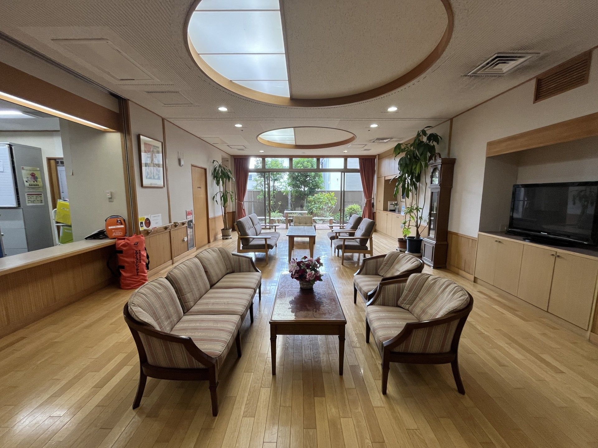 くつろぎのリビングスペース