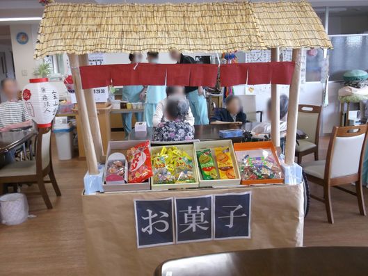 手作りお菓子屋台