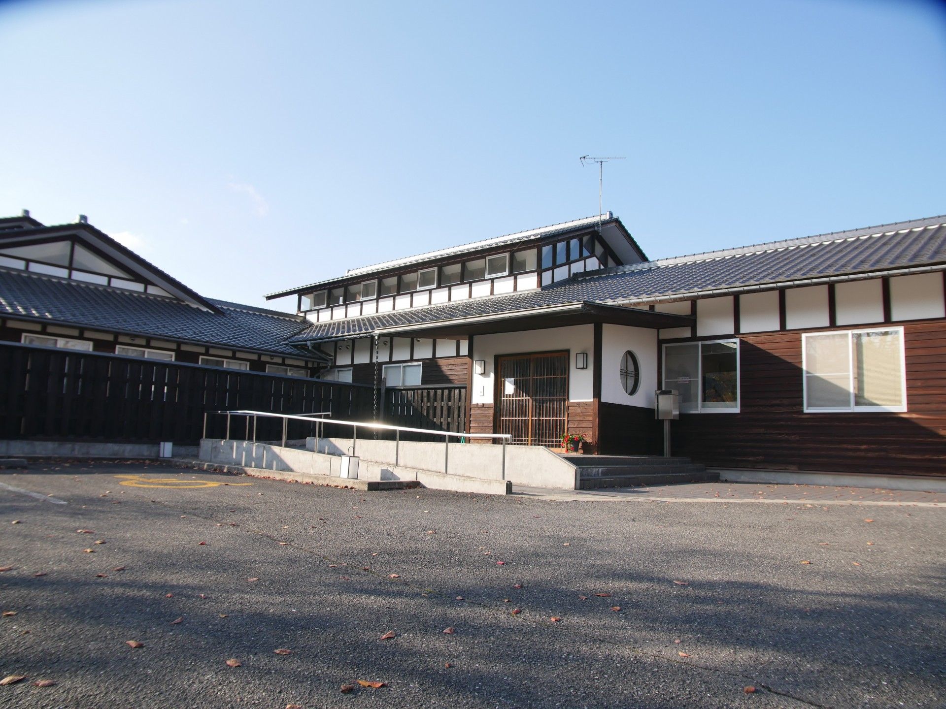 和風の建物の入口
