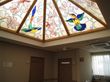 色鮮やかな天井の装飾