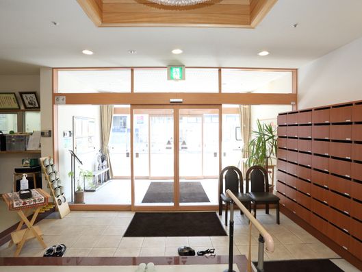 バリアフリーの玄関