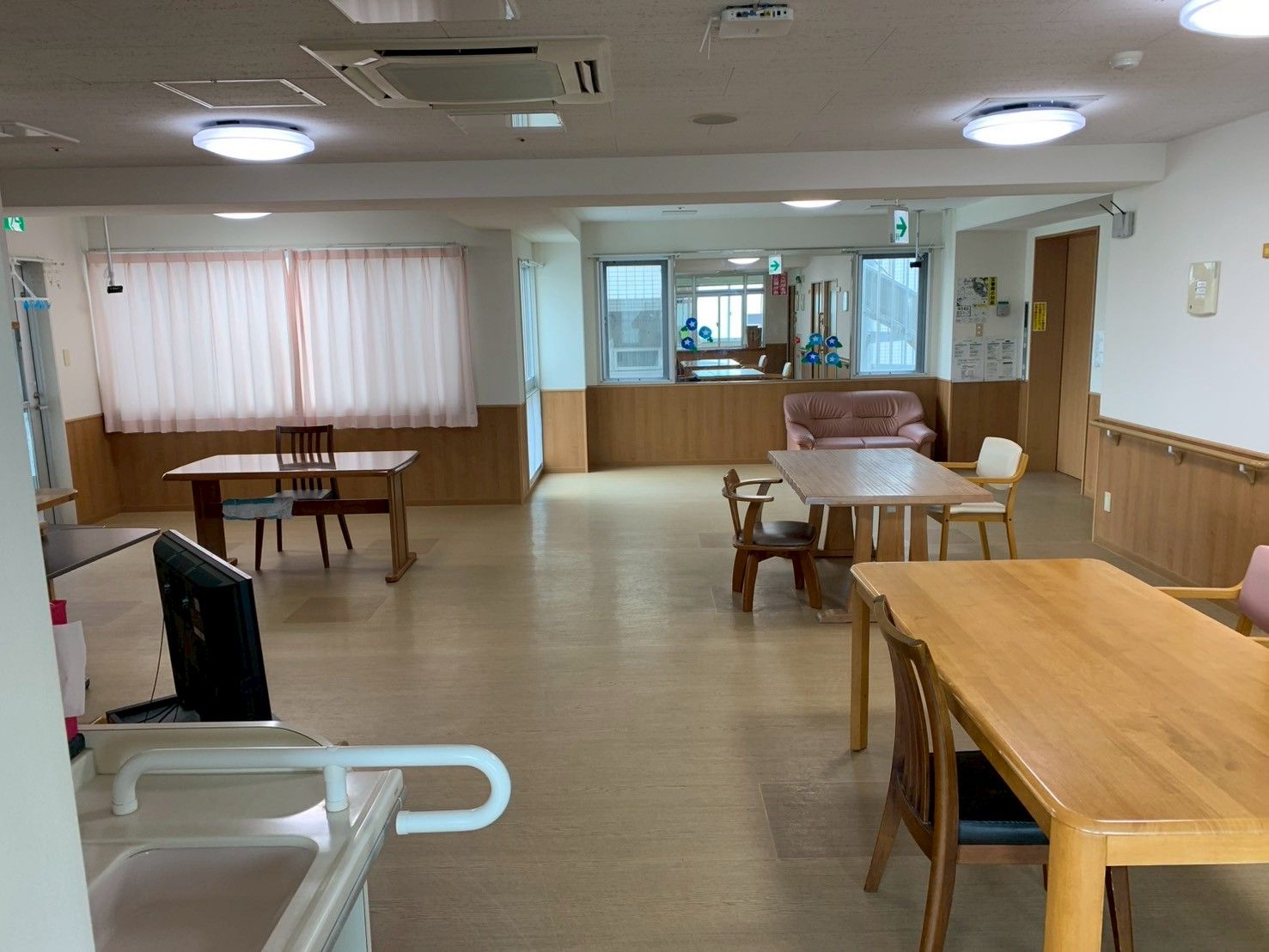 くつろぎの共有スペース