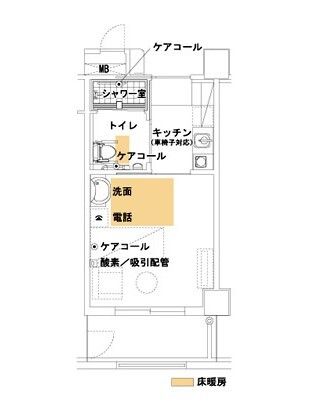 フィランソレイユ笹丘のtype-Aの間取り図