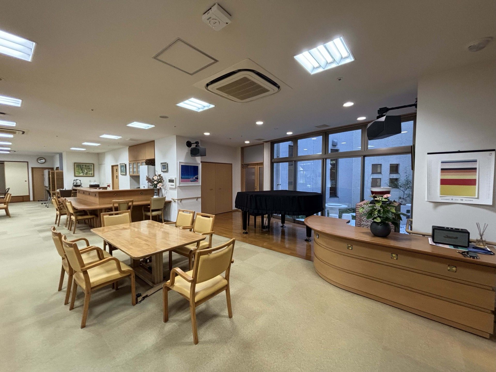 広い共有スペース