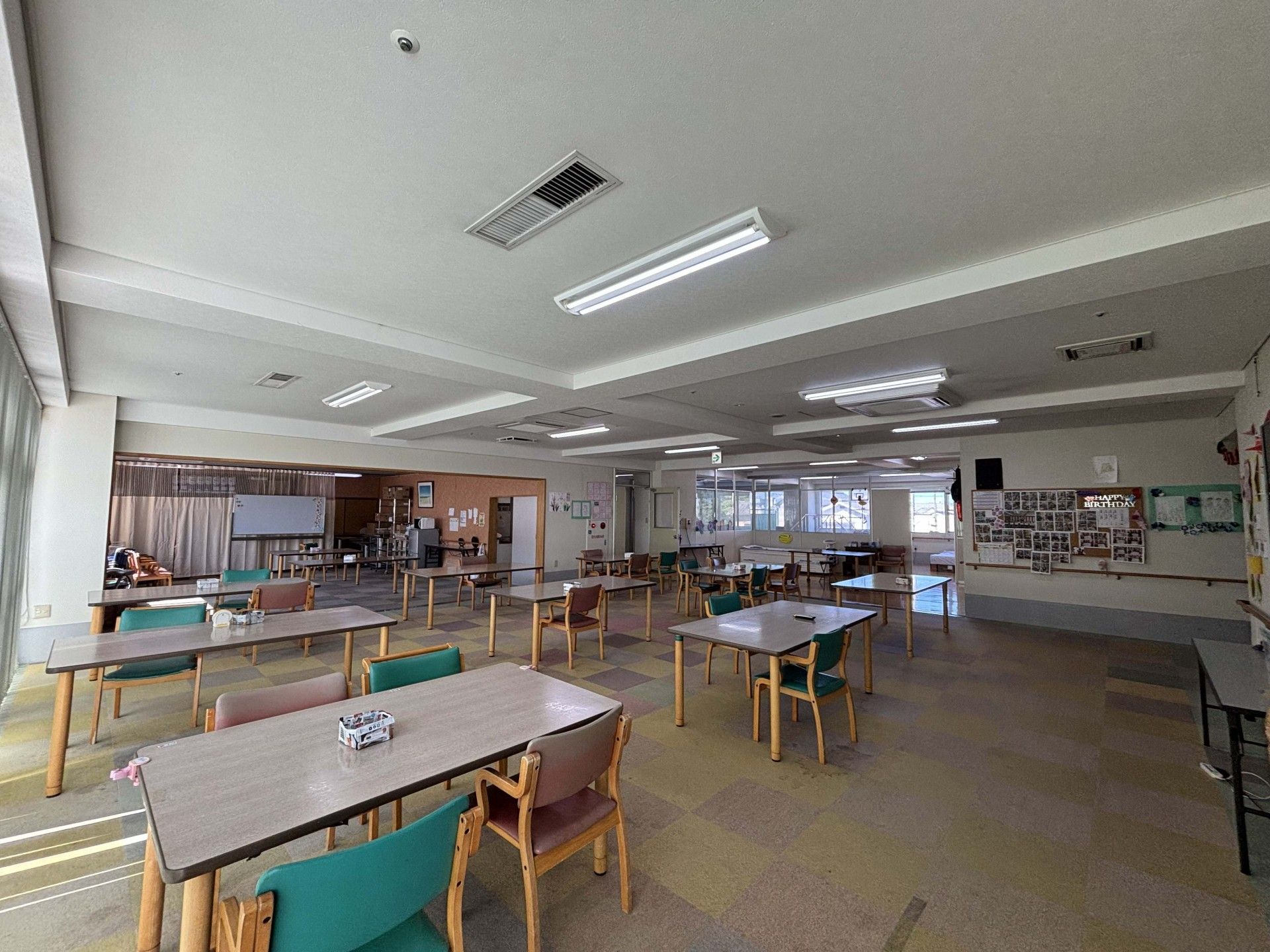 広い共有スペース