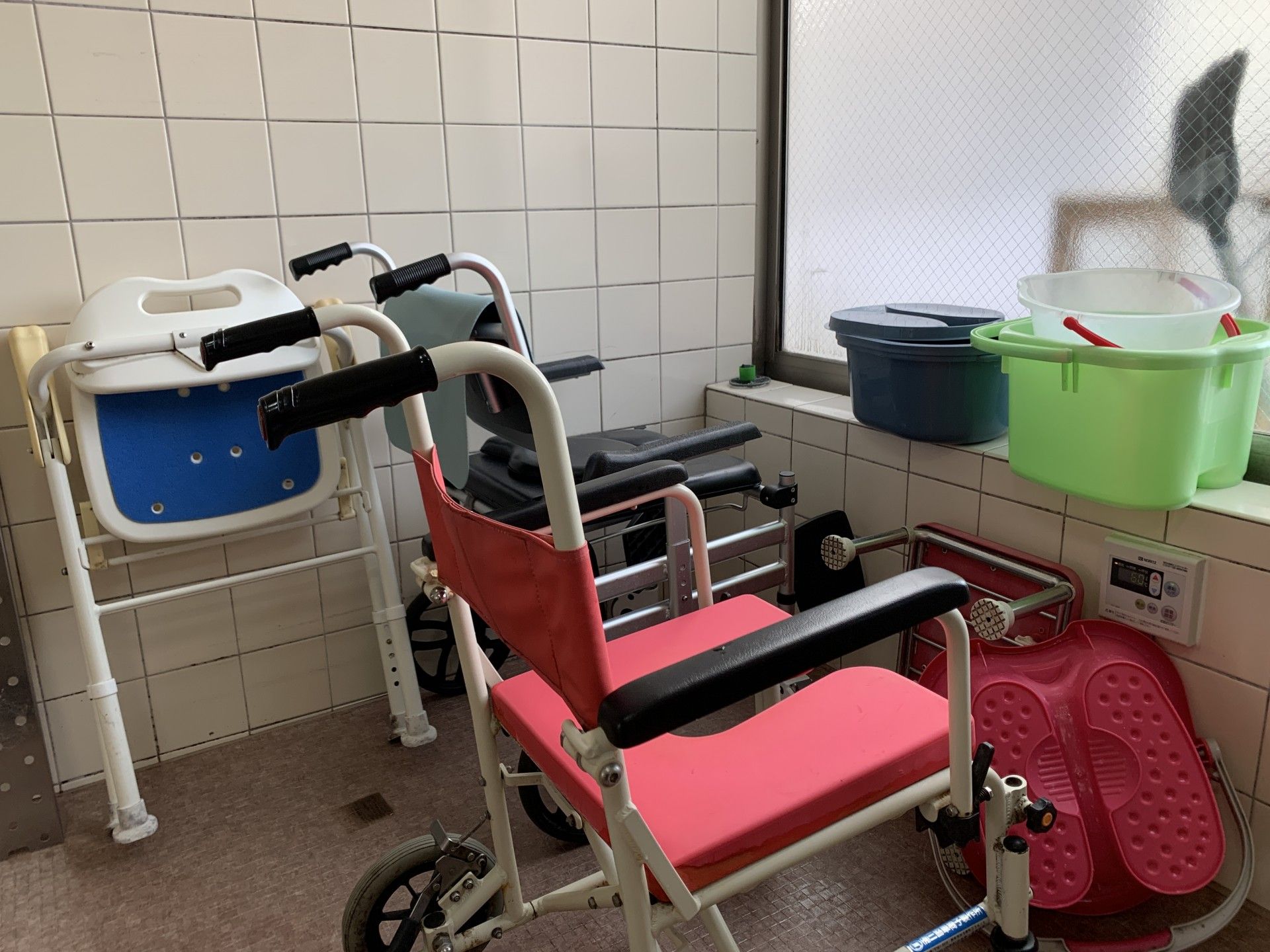 便利な用具が揃う部屋
