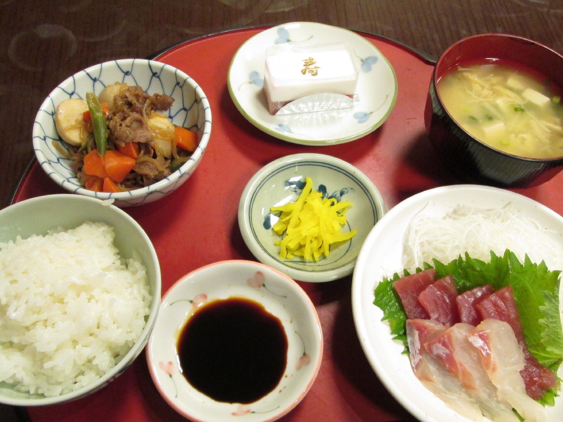 栄養バランスの取れた食事