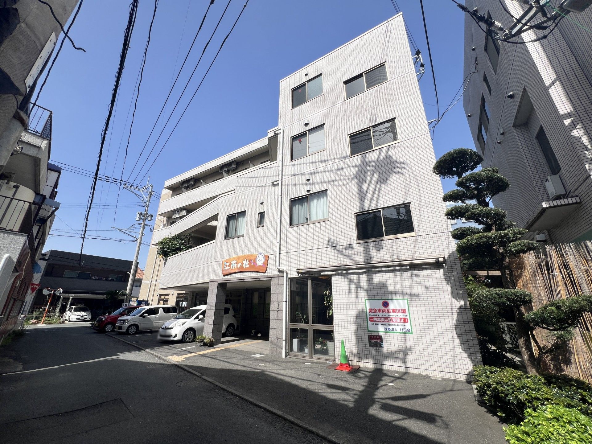 清潔感のある廊下