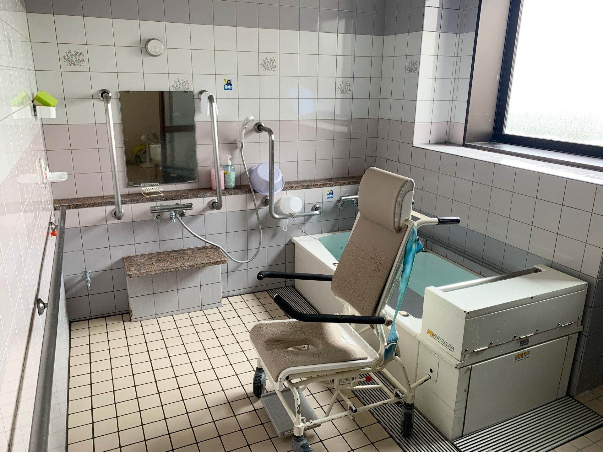 安全な入浴設備